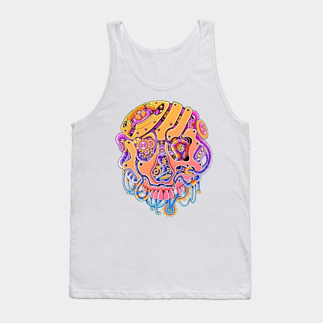 Deeper Face Tank Top by Efexampink